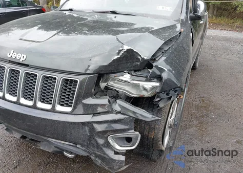 2014 Jeep Grand Cherokee Overland z USA, uszkodzony, nr VIN 1C4RJFCT7EC378738